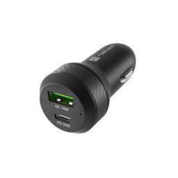 Natec Coney 30W, dual-port car charger black ( NUC-1980 )