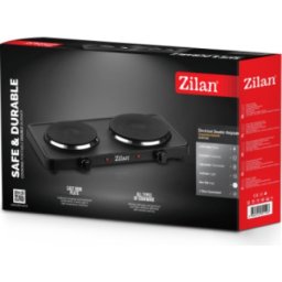 Zilan ZLN2181 Elekticni rešo sa dve ploče, 2500 W, crna