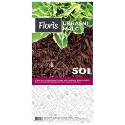 Malč ukrasna kora drveta - braon 50L Floris