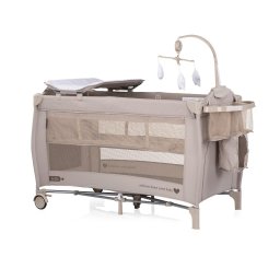 Prenosivi krevetac 2 nivoa Chipolino Bella