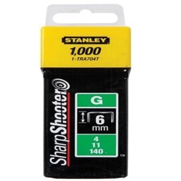 Stanley 1-TRA704T Klamerice tip "A" 6mm 1000kom