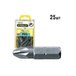 Stanley 1-68-949 Nastavci - odvijač PZ2 25mm set 25kom