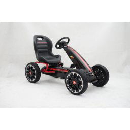 Abarth Licencirani Karting - Formula na pedale sa mekim gumama - Crni ( BJ 9388 )