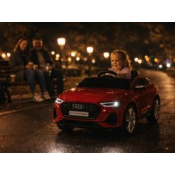 Audi e-tron sportback crveni licencirani auto na akumulator