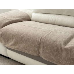 Set 3/1 flekera-prekrivača Chenille Svetlo Braon boja ( VLK000628-svetlobraonboja )