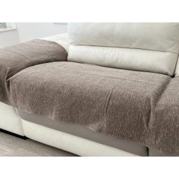 Set 3/1 flekera-prekrivača Chenille Braon/Siva boja ( VLK000628-braonsivaboja )