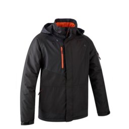 Coverguard ripstop parka yuzu crno - narandžasta veličina 0xl ( 5yuz3100xl )