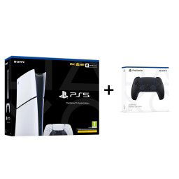 Konzola Sony Playstation 5 PS5 1TB Slim Digital + Dualsense Black