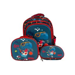 Ranac set 3u1 dino basket