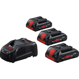 Bosch Starter Set (3x PC 18V 4.0Ah + GAL 1880), 0615990N2G