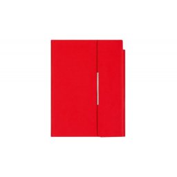Velvet notes sa magnetnim preklopom A5 crvena ( 116.846.20 )