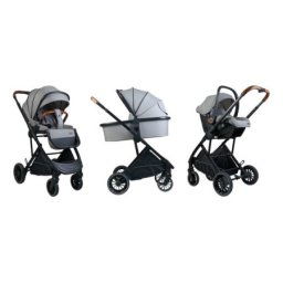 Bbo kolica za bebe 3u1 neo (bd801) - light grey ( BD801LGREY3 )