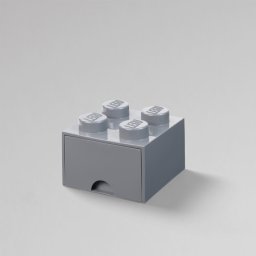 Lego fioka (4): Tamnosiva ( 40051754 )
