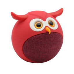 Zvucnik bluetooth tws sova crveni ( ZV1077 )