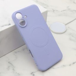 Futrola velvet touch magsafe za iphone 16 plus (6.7) ljubicasta ( F119959 )