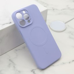 Futrola velvet touch magsafe za iphone 14 pro max (6.7) ljubicasta ( F119940 )
