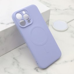 Futrola velvet touch magsafe za iphone 15 pro max (6.7) ljubicasta ( F119951 )