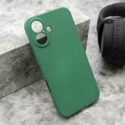 Futrola velvet touch za iphone 16 (6.1) tamno zelena ( F120072 )