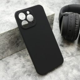 Futrola velvet touch za iphone 15 pro max (6.7) crna ( F120070 )