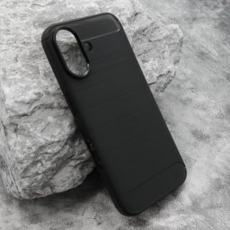 Futrola silikon brushed za iphone 16 (6.1) crna ( F118692 )