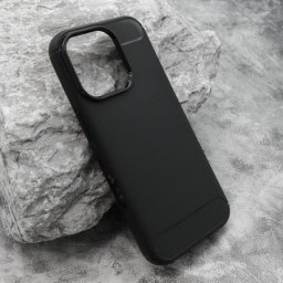 Futrola silikon brushed za iphone 16 pro (6.3) crna ( F118694 )