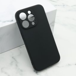 Futrola soft silicone za iphone 15 pro (6.1) crna ( F111811 )