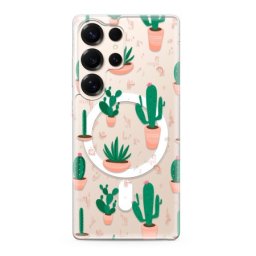 Futrola silikonska print magsafe za samsung s938b galaxy s25 ultra 5g cactus ( F120620 )