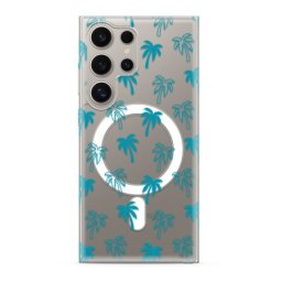 Futrola silikonska print magsafe za samsung s928b galaxy s24 ultra 5g palm ( F120614 )