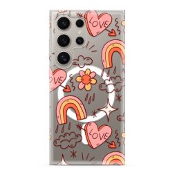 Futrola silikonska print magsafe za samsung s928b galaxy s24 ultra 5g love ( F121088 )