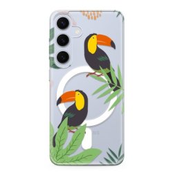 Futrola silikonska print magsafe za samsung s921b galaxy s24 5g jungle ( F121083 )