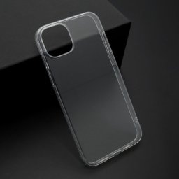 Futrola ultra tanki protect silikon za iphone 15 plus (6.7) providna (bela) ( F111918 )