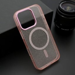 Futrola sparkling magsafe za iphone 16 pro (6.3) roze ( F117459 )