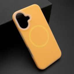 Futrola pastel color magsafe za iphone 16 (6.1) narandzasta ( F117185 )