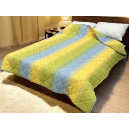 Prekrivač Singl 140x200cm mikrofiber Blue/green ( VLK000437-Blue/greena )
