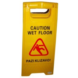 Znak Upozorenja - PAZI KLIZAVO / CAUTION WET FLOOR ( C01-AF03042 )