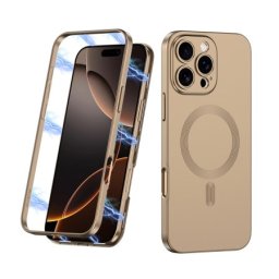 Futrola 360 color magsafe za iphone 16 pro (6.3) zlatna (gkk case) ( F118203 )