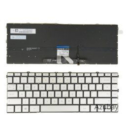 Tastatura za laptop HP Pavilion X360 14-EK 14-EC veliki enter sa pozadinskim osvetljenjem, srebrna ( 111791 )