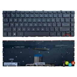 Tastatura za laptop HP Pavilion X360 14-EK 14-EC mali enter sa pozadinskim osvetljenjem, crna ( 111790 )