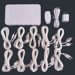 Alarmi za laptop JWD 10 porta beli