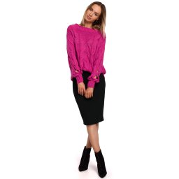 Ženski džemper Made Of Emotion Fuchsia