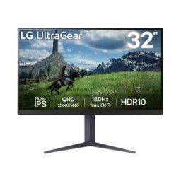 Lg 32gs85q-b 31.5"/ips/2560x1440/180hz/1ms gtg/hdmix2,dp,usb/gsync,freesync/pivot,visina monitor ( 32gs85q-b.Aeu ) Lg 32gs60qc-b 31.5"/va,z