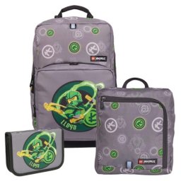 Lego Ninjago maxi plus školski ranac, trodelni set: Elementarni gospodar energije ( 20229-2501 )