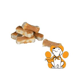 Trixie Mini Bones Chicken 120g/8kom, Sirova Koža Umotana u Pileće Meso