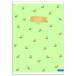 Sveska Pastel fruits A5