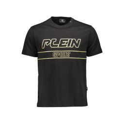 PLEIN SPORT SHORT SLEEVE T-SHIRT MEN BLACK