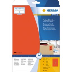 Herma etikete 210X297 A4/1 1/20 crvena ( 02H4422 )