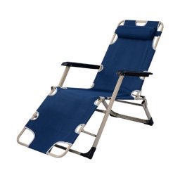 Ležaljka sklopiva plava Relax