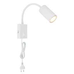 ZIDNA LAMPA SAVITLJIVA 1XGU10 ROBBY 57911WW GLOBO
