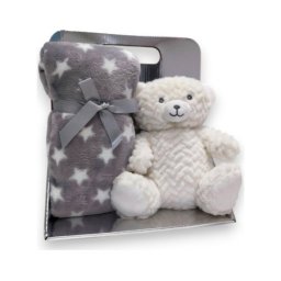 Bbo set igracka + cebence (b230319) – white bear ( B230319-2 )