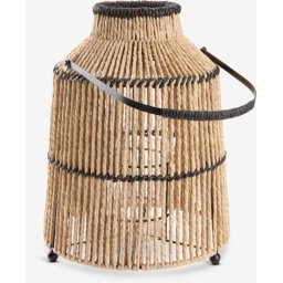 Fenjer fi 27xV35cm natur/crna
